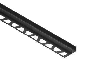 DECO-SG PERFIL DE SEPARACIÓN 1/2" ALUM NEGRO MATE 15MM