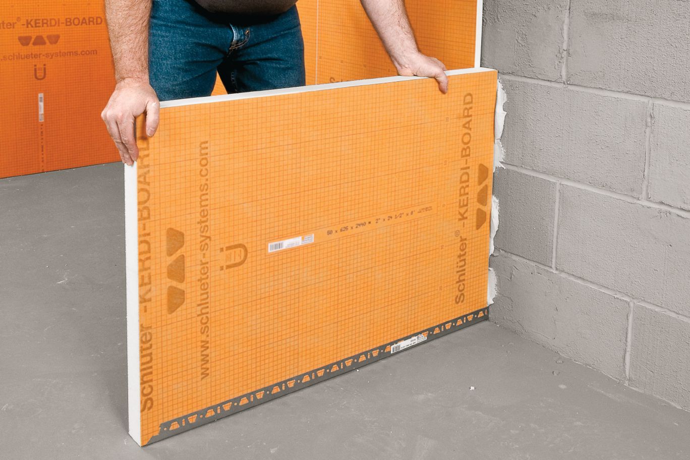 Niche Murale Schlüter KERDI BOARD N - Dimensions 305 X 711 X 89 Mm, Pour Salles D'eau