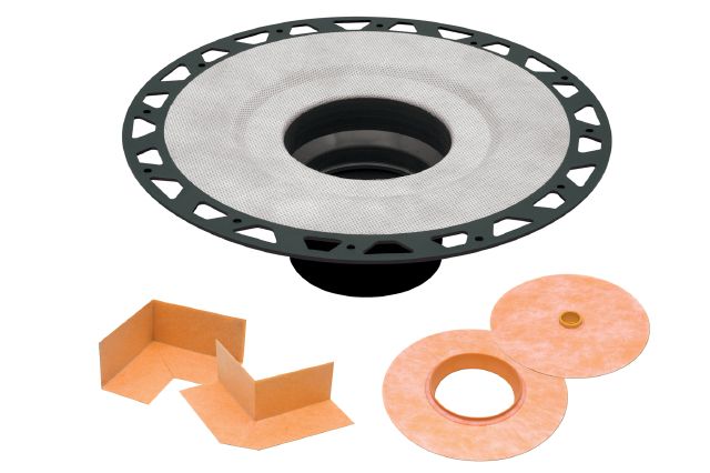 KD2FLKABS10 SCHLUTER KERDI-DRAIN 2" ABS FLANGE KIT (10)
