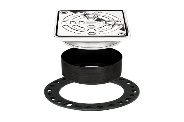 KD4GRKEP SCHLUTER KERDI-DRAIN CHROME 4" GRATE KIT