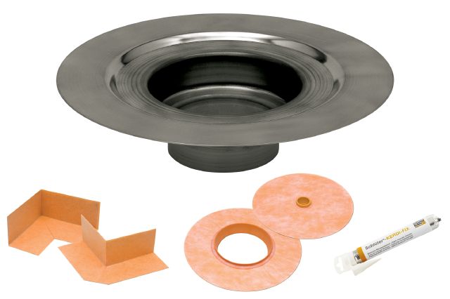 KD2FLKE SCHLUTER KERDI-DRAIN 2" STN STEEL FLANGE KIT
