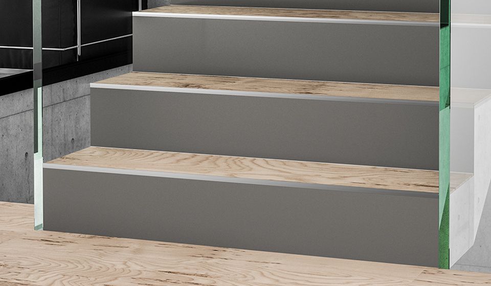 Lvt Risers LVT Applications on Stairs | Schluter